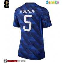 Ženske Nogometnih dresov Francija Jules Kounde #5 Domači SP 2026 Kratki rokavi